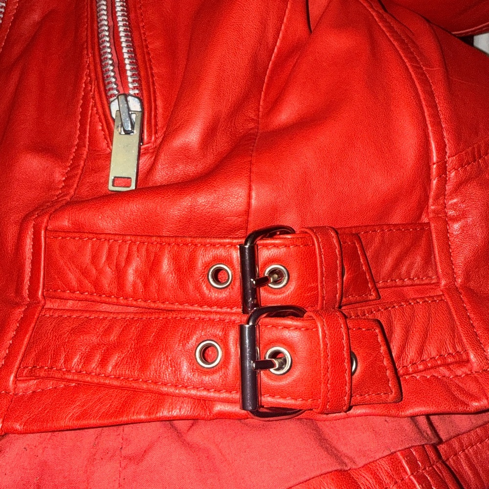 Walter Baker Liz Biker Jacket L - Picture 5 of 10